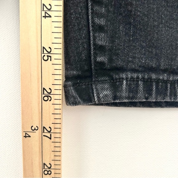 Spanx Denim Jeans Pants Black Wash Slim Tapered Ankle Shaping Technology Size 1X - Picture 9 of 12